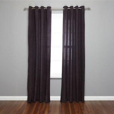 Imagen 2 del producto Set Barra Cortina Simple 25mm extensible 91-167 cm Acero Níquel