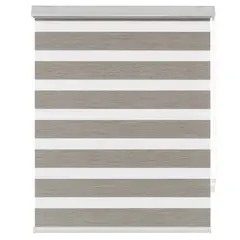 JUST HOME COLLECTION - Cortina Roller Dúo Black Out Look Lino