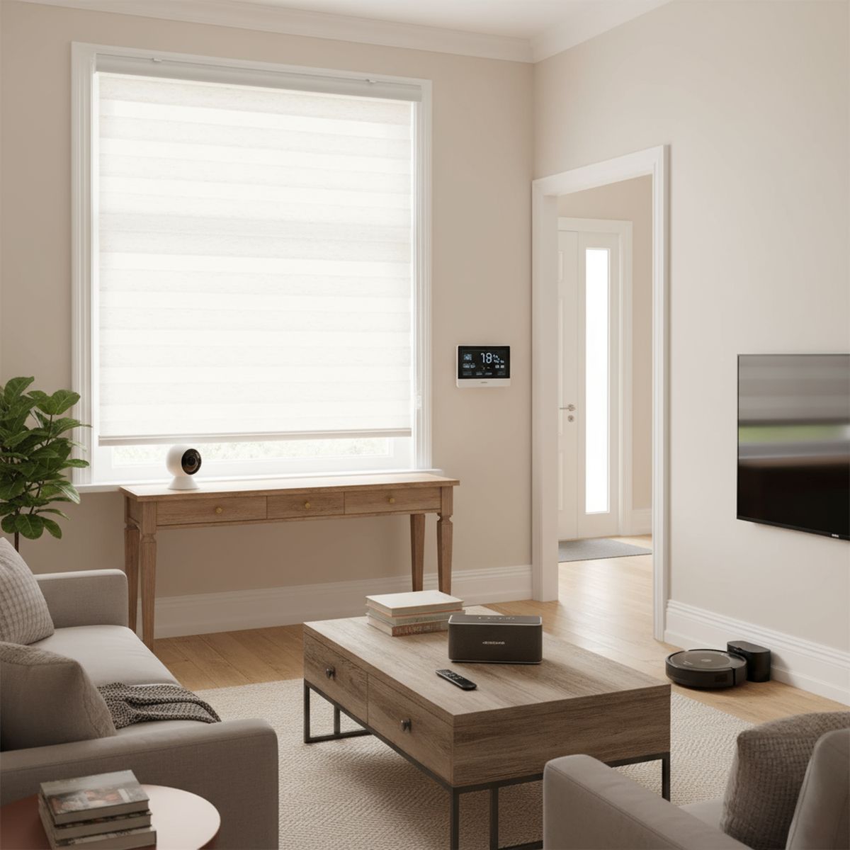 JUST HOME COLLECTION - Cortina Roller Dúo Look Lino