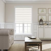 Cortina Roller Dúo Poliéster Beige