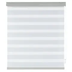 JUST HOME COLLECTION - Cortina Enrollable Dia/Noche Bca 150X165