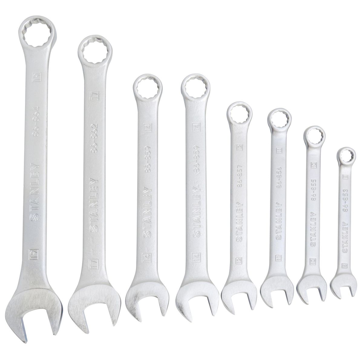 STANLEY - Set de llaves punta corona 8 unidades