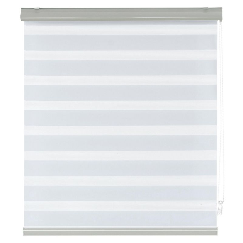 JUST HOME COLLECTION - Cortina roller dúo blanco