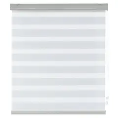 JUST HOME COLLECTION - Cortina Enrollable Dia/Noche Bca 220X250