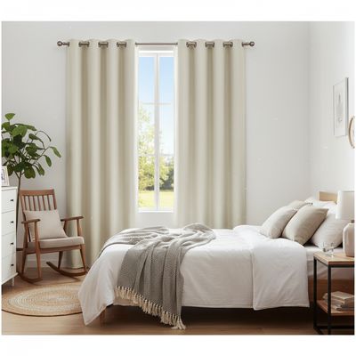 Imagen 2 del producto Cortina Set cortina 140x250 cm Crema