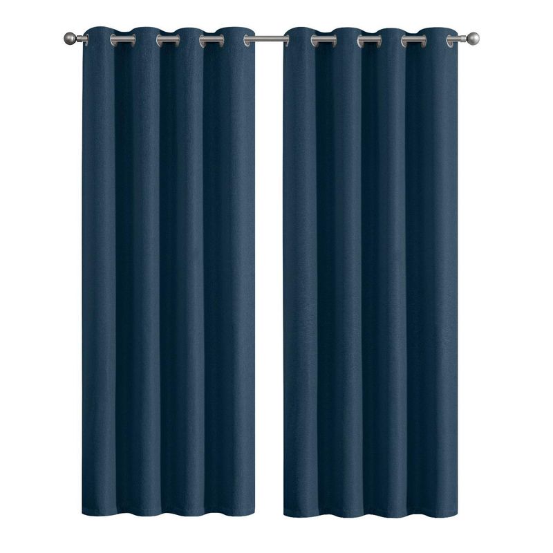 JUST HOME COLLECTION - Set 2 Paños Cortina Tela Lucca 140x250 cm