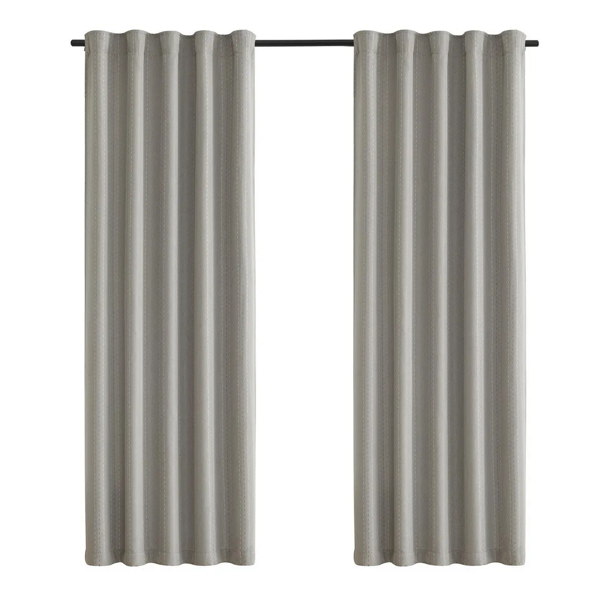 JUST HOME COLLECTION - Cortina Sun out 140x220 cm Gris