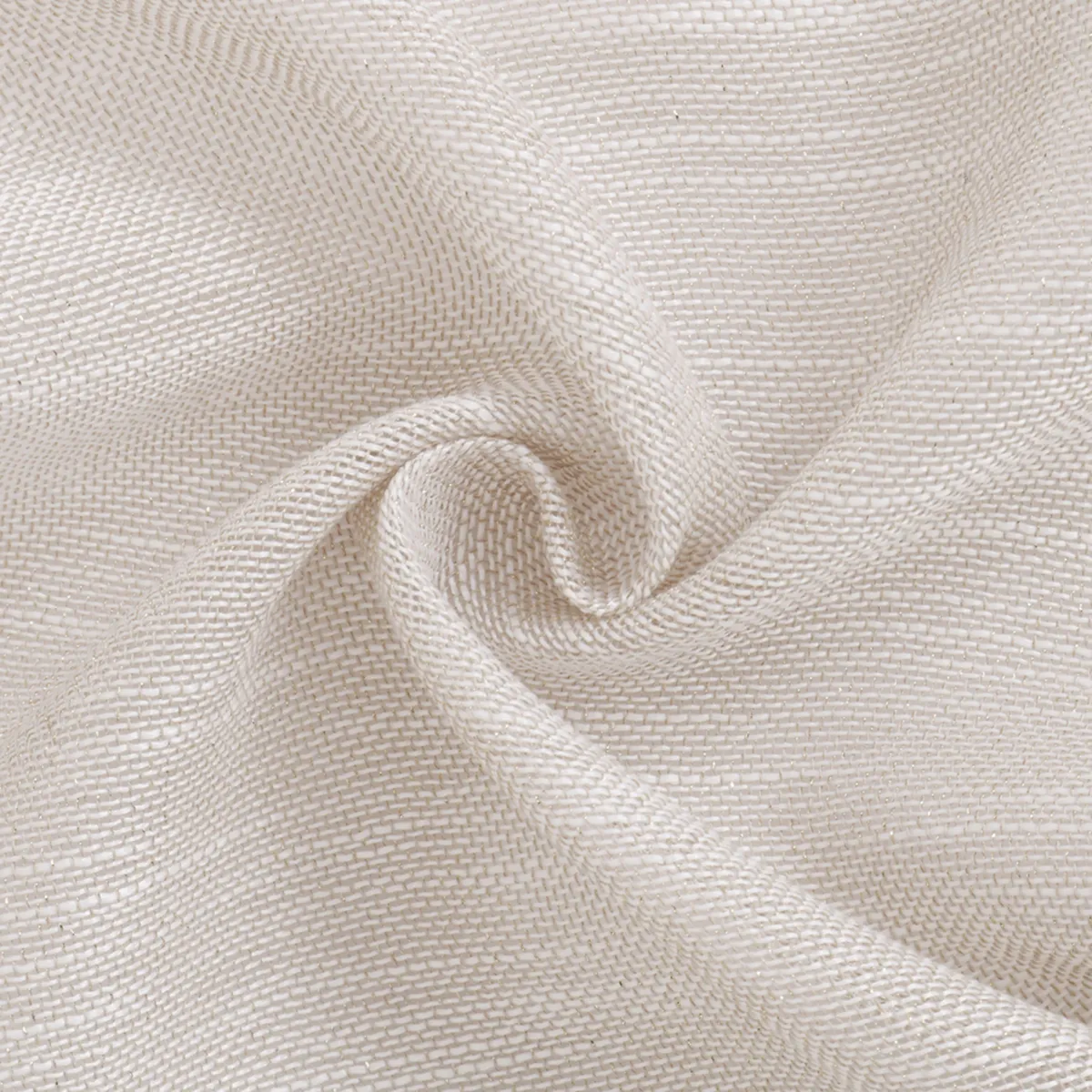 JUST HOME COLLECTION - Cortina Velo Lurex 140x220 cm Beige Argolla