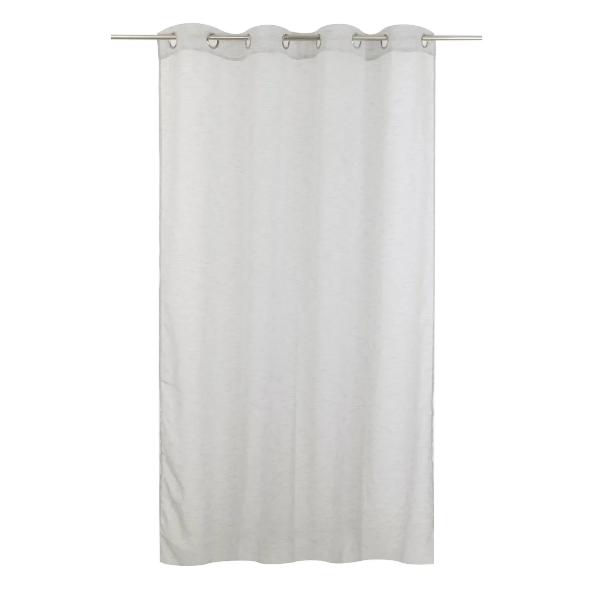 JUST HOME COLLECTION - Cortina Velo Fred 140x220 cm Crudo Look Lino Argolla