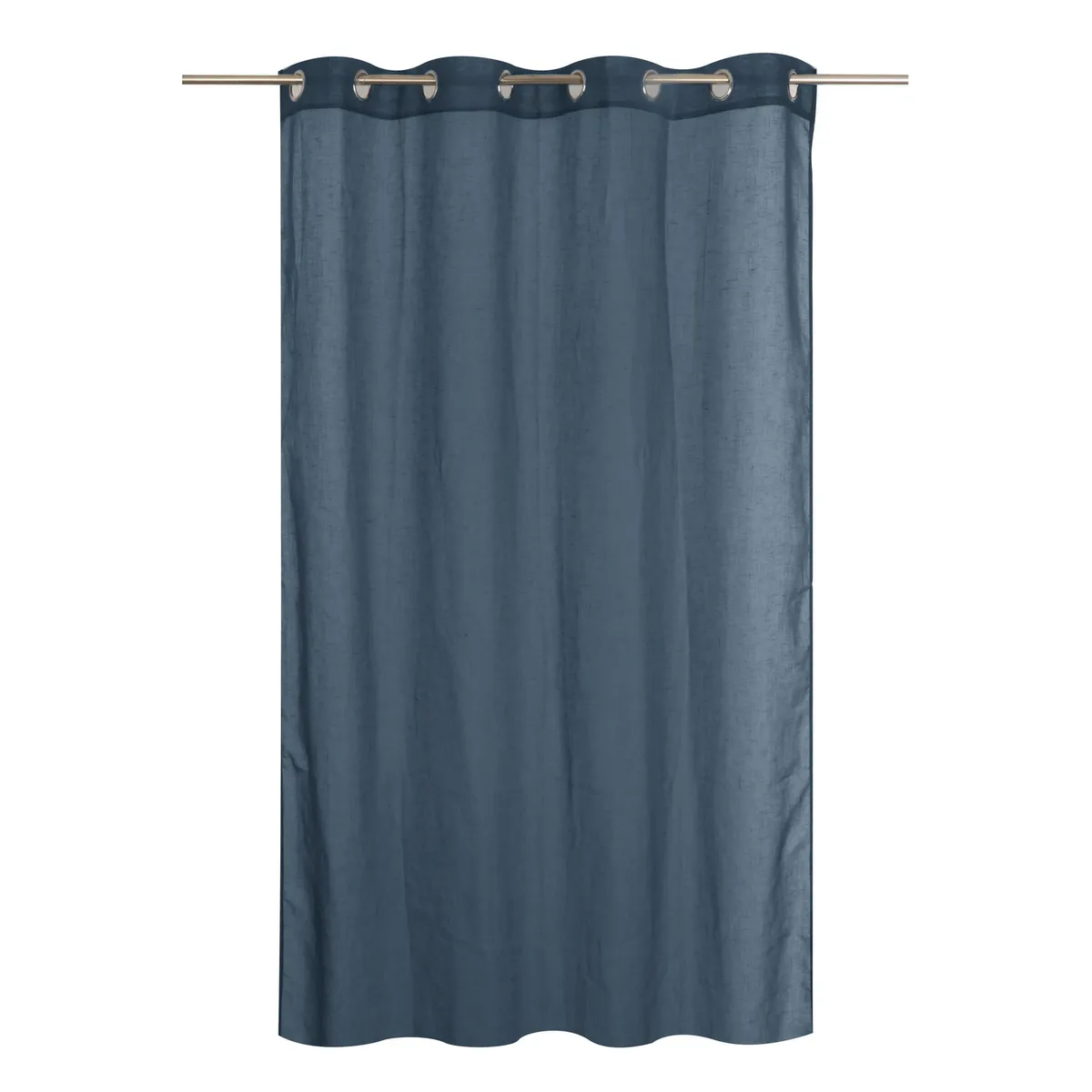 JUST HOME COLLECTION - Cortina Velo Abby 140x220 cm Azul Argolla