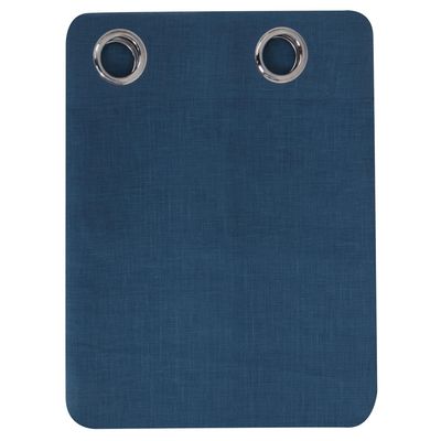 Imagen 2 del producto Cortina Velo Abby 140x220 cm Azul Argolla