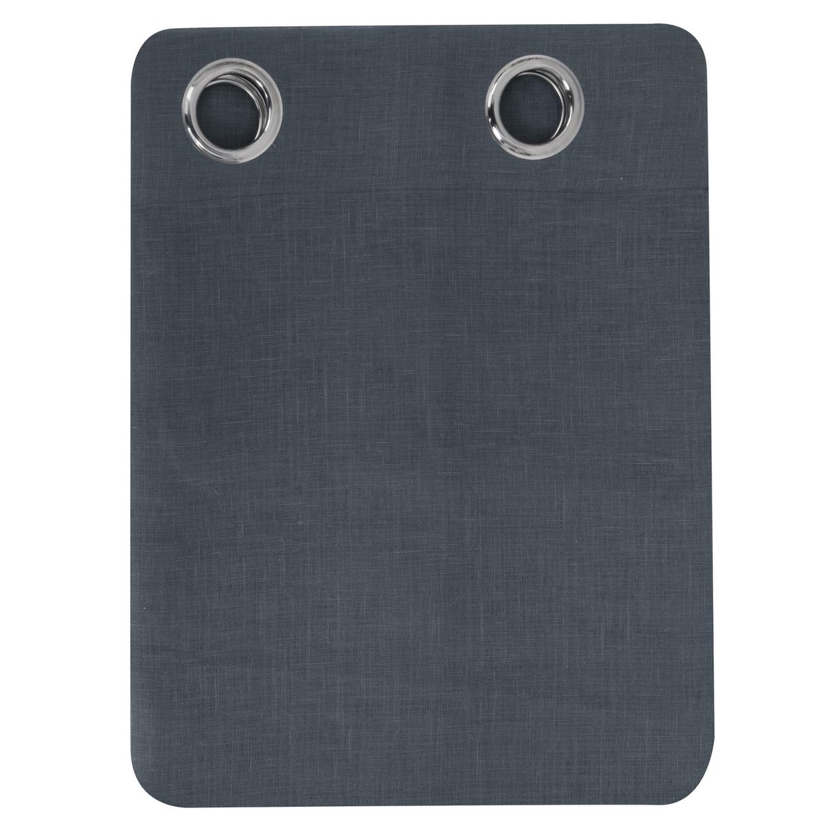 JUST HOME COLLECTION - Cortina Velo Abby 140x220 cm Grafito Argolla