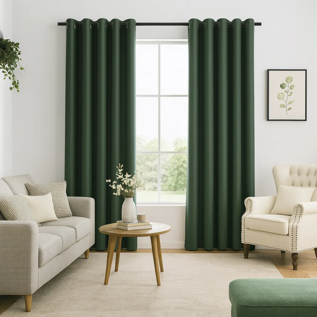 JUST HOME COLLECTION - Cortina Black Out 200x220 cm Texturada