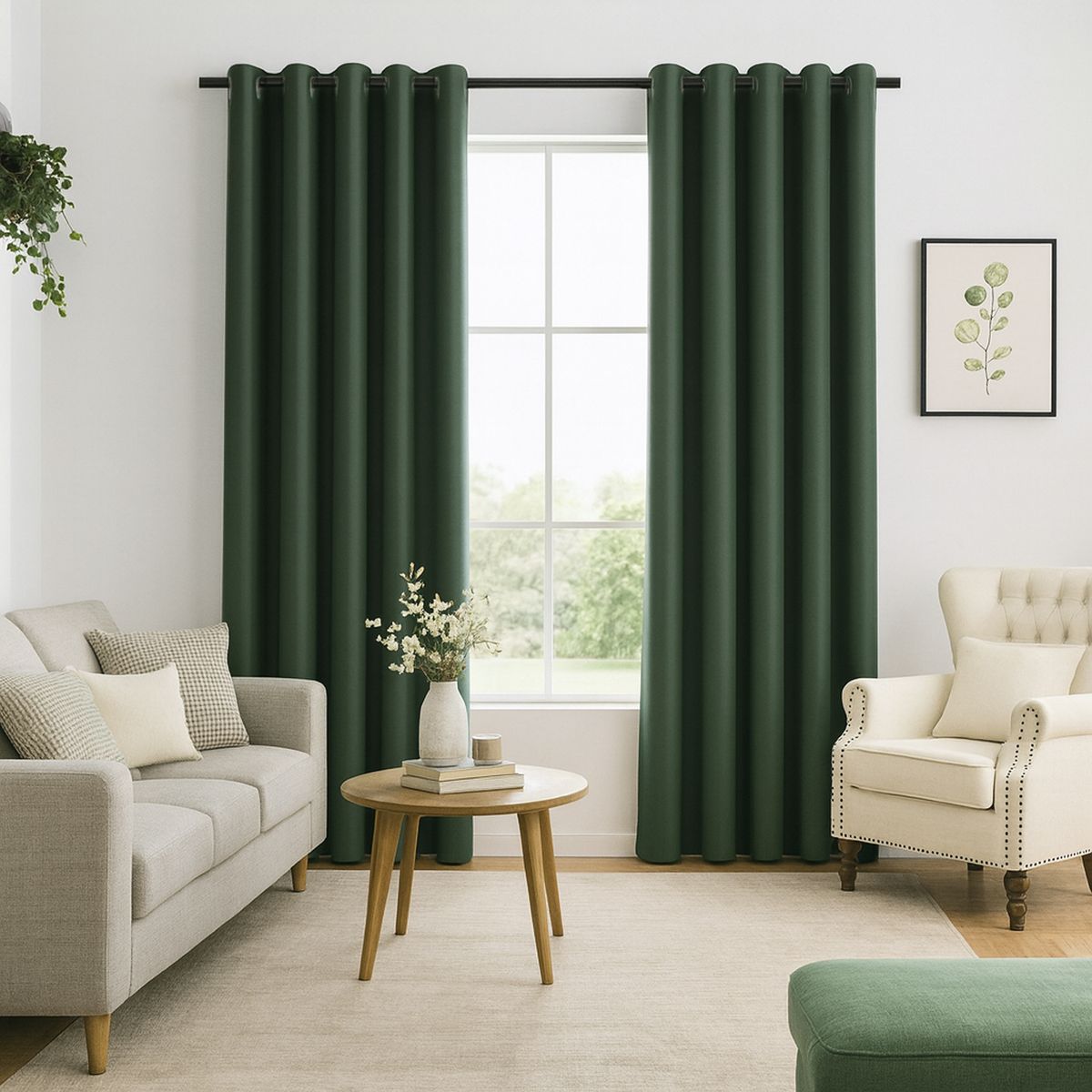 JUST HOME COLLECTION - Cortina Black Out 200x220 cm Texturada