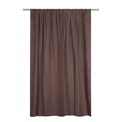 JUST HOME COLLECTION - Cortina Blackout 140x250 cm Chocolate