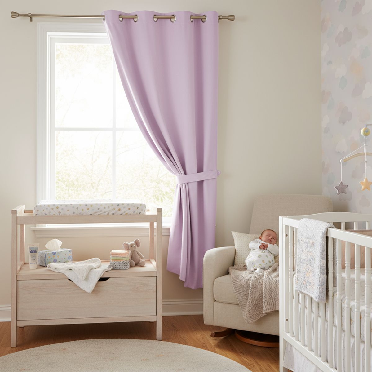 JUST HOME COLLECTION - Cortina Tela 140x220 cm Rosa