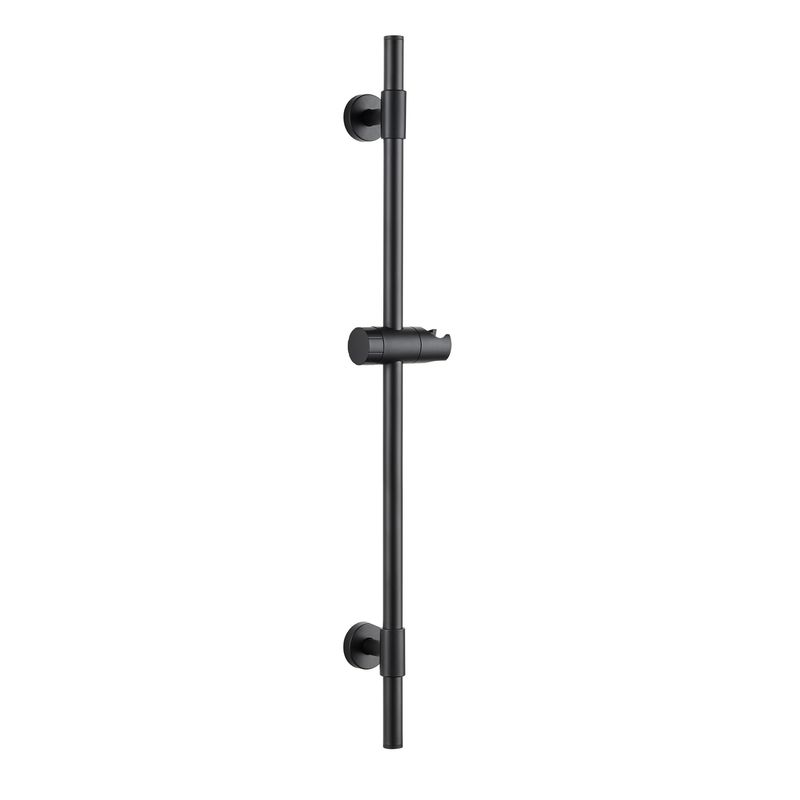SENSI DACQUA - Barra Ducha 66 cm Ajustable Negra