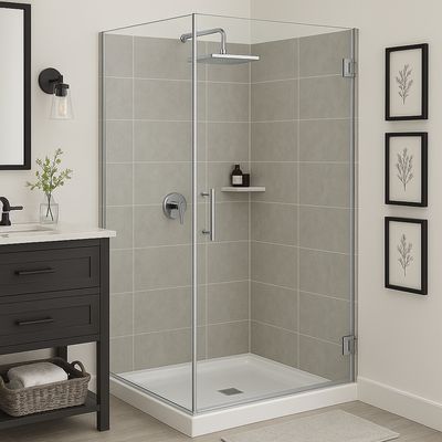 Imagen 2 del producto Plato Ducha Plástico ABS 25x25x6.8 cm