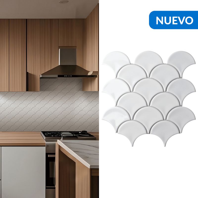 HOLZTEK - Malla Escam Blanco 25,9X27,3 0,07M2