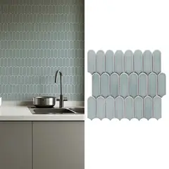 HOLZTEK - Mosaico Malla Pluma Menta 28X29,6 0,08M2