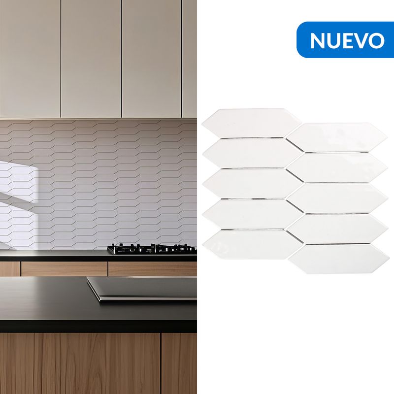 HOLZTEK - Malla Lux Blanco 29,3X32,4 0,09M2