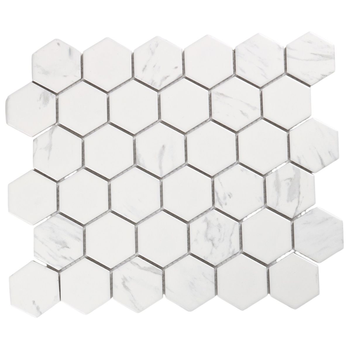 HOLZTEK - Mosaico Malla Hex Marmol 32,5X28,2 0,09M2