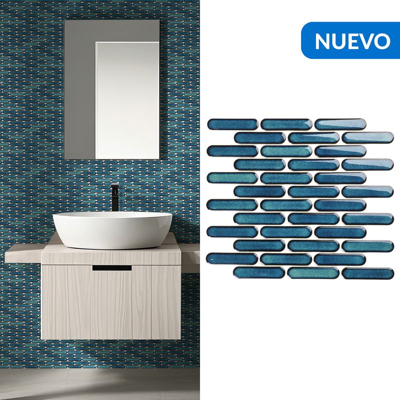 HOLZTEK - Malla Oval Verde 30X30 0,09M2