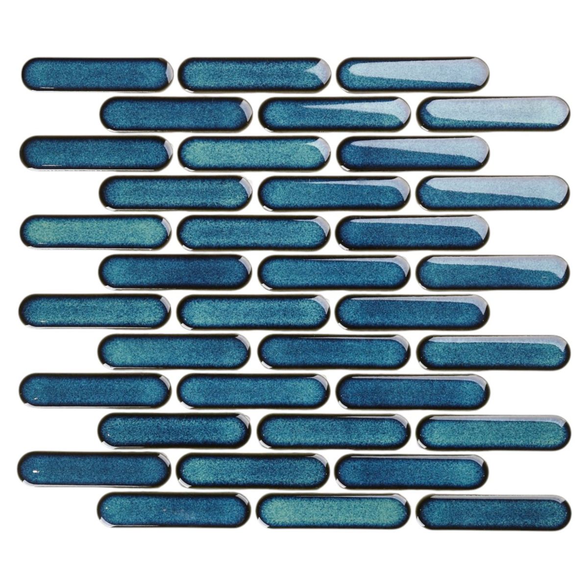 HOLZTEK - Mosaico Malla Oval Verde 30X30 0,09M2