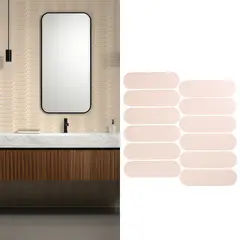 HOLZTEK - Mosaico Malla Oval Xl Rosa 29X27,6 0,08M2