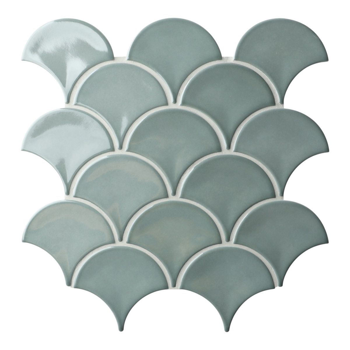 HOLZTEK - Mosaico Malla Esc Lt Verde 25,9X27,3 0,07M2