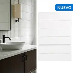 HOLZTEK - Malla Brick Blanco Mt 19,9X29 0,06M2