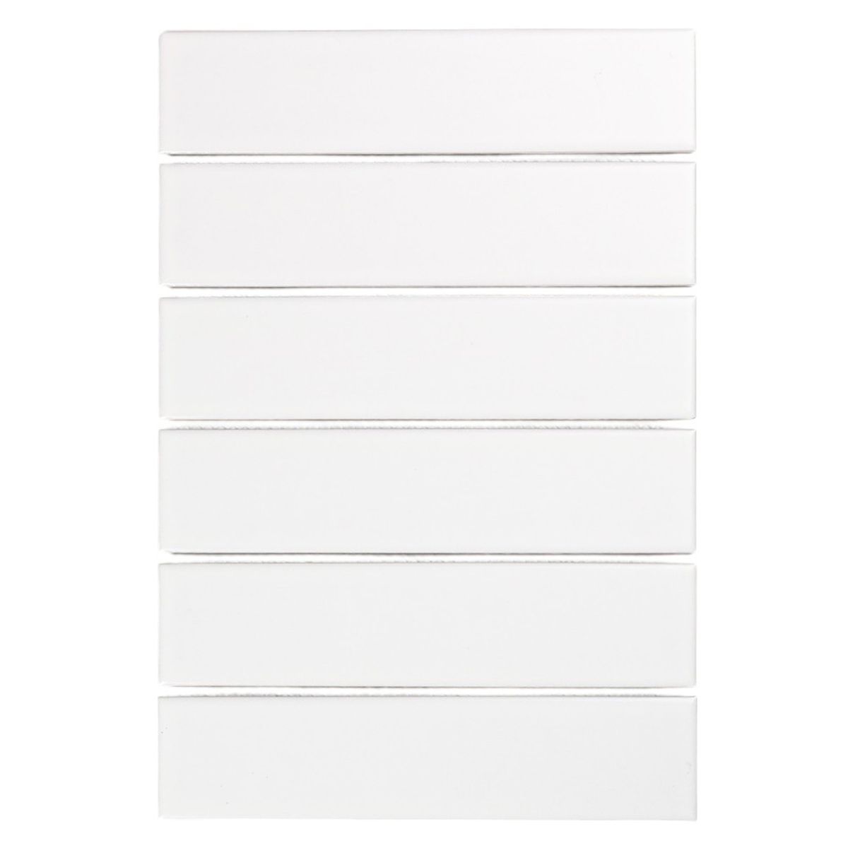 HOLZTEK - Mosaico Malla Brick Blanco Mt 19,9X29 0,06M2