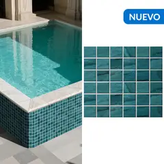 HOLZTEK - Malla Wall Verde 30,6X30,6 0,09M2