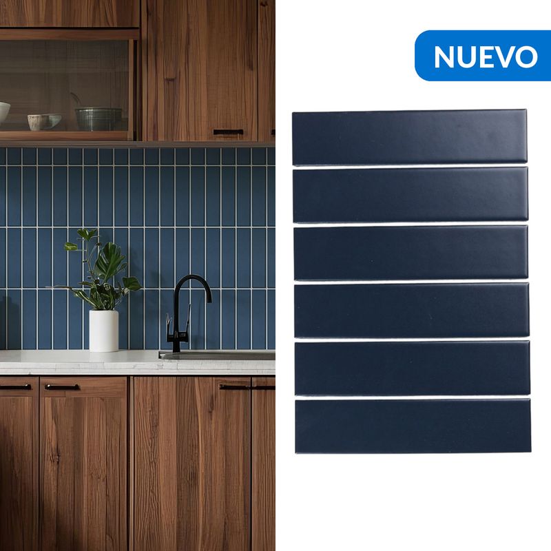 HOLZTEK - Malla Brick Azul Mt 19,9X29 0,06M2