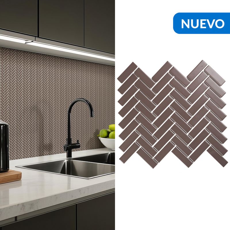 HOLZTEK - Malla Herring Taupe 31X27,5 0,08M2