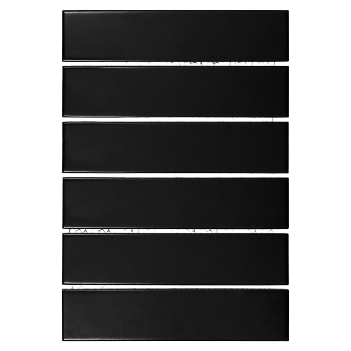 HOLZTEK - Mosaico Malla Brick Negro Mt 19,9X29 0,06M2