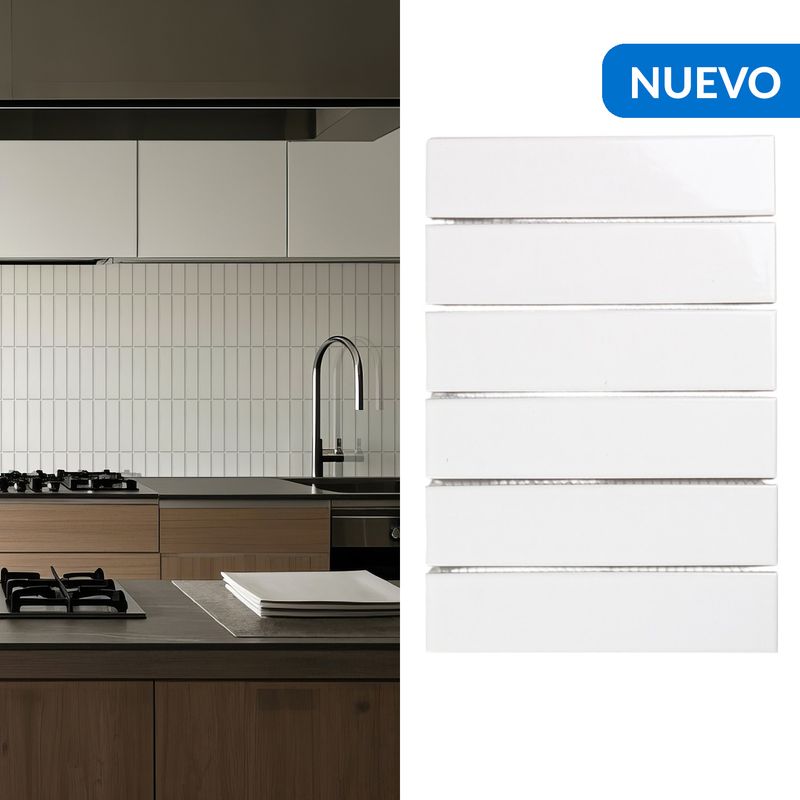 HOLZTEK - Malla Brick Blanco 19,9X29,1 0,06M2