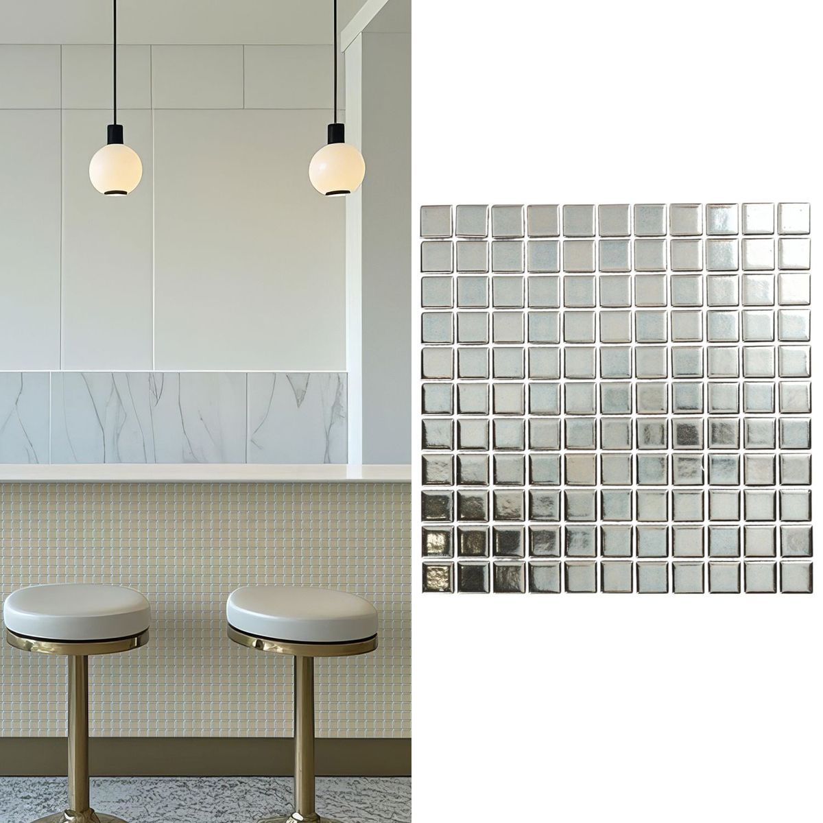 HOLZTEK - Mosaico Malla Metalico 30,2X30,2 0,09M2