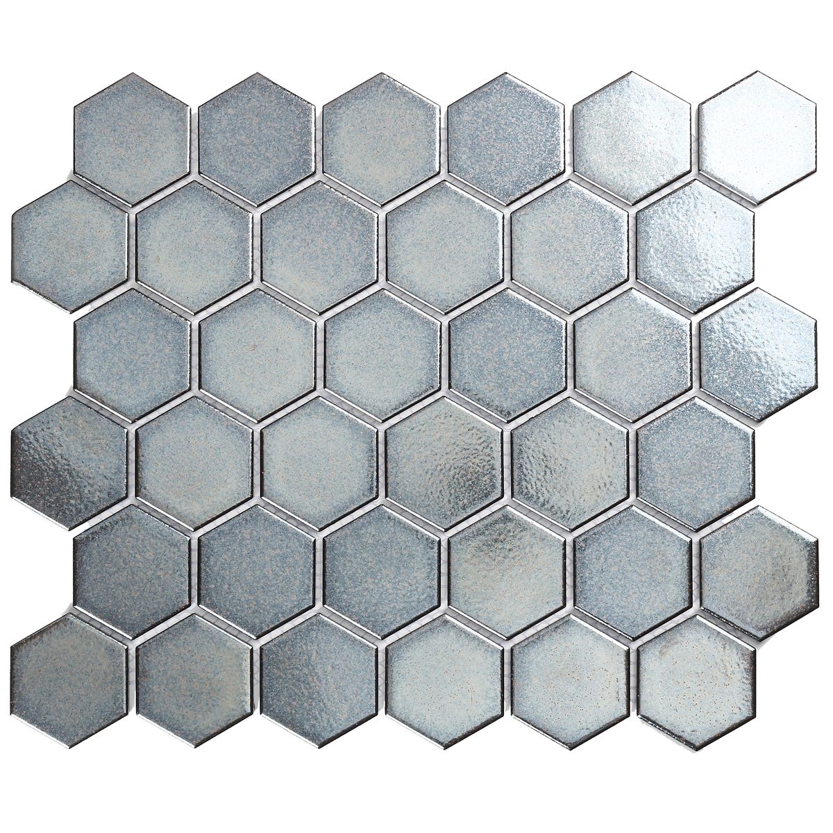 HOLZTEK - Mosaico Malla Hex Metal 32,5X28,2 cm 0,09M2