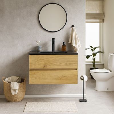 Imagen 2 del producto Mueble Baño Estambul Madera/Negro