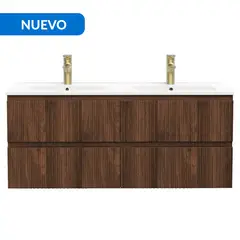 SENSI DACQUA - Mueble Baño OPORTO madera 120x52x46 cm