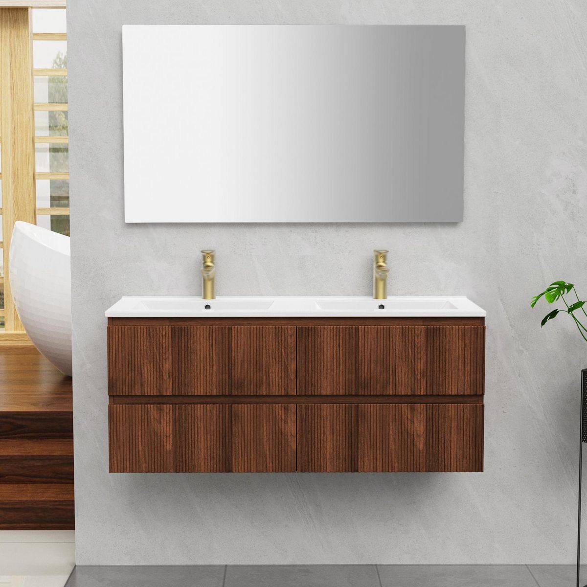 Mueble Baño Oporto Madera, marca SENSI DACQUA - Foto 2