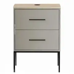 SENSI DACQUA - Mueble Baño ISLANDIA Taupe 60x52x46 cm