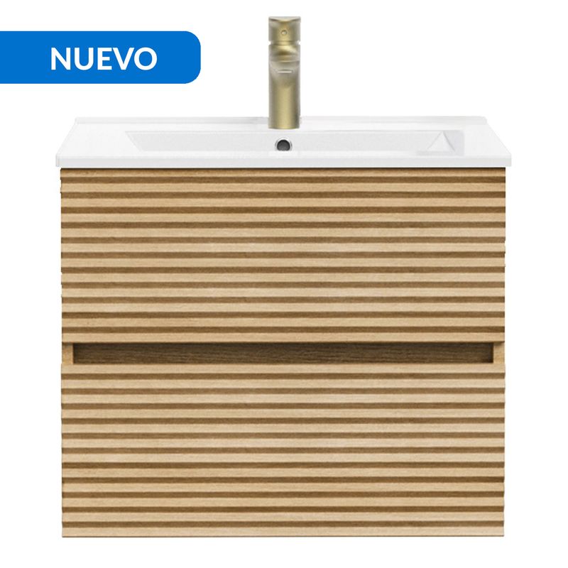 SENSI DACQUA - Mueble Baño DINAMARCA madera 60x52x46 cm