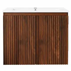 SENSI DACQUA - Mueble Baño Lagos Café 60x46x50 cm