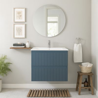 Imagen 2 del producto Mueble Baño TORONTO Azulino 60x52x46 cm