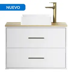 SENSI DACQUA - Mueble Baño Viena sin lavamanos 80x52x46 cm