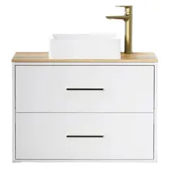 SENSI DACQUA - Mueble Baño Viena sin lavamanos 80x52x46 cm