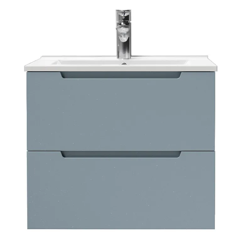 Mueble Baño SR808-60 Celeste grisaceo 60x52x46 cm