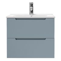 Mueble Baño SR808-60 Celeste grisaceo 60x52x46 cm